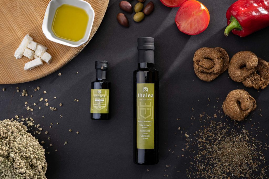Thelea olive oil Early harvest 250ml & 50ml